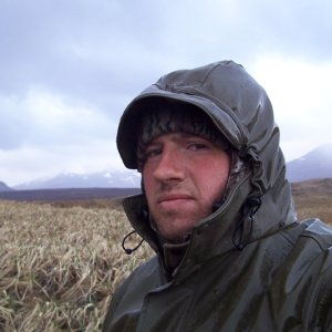 Media 'Unimak AK bear hunt May 17th 2009 cold rain' in album 'Sow and two cubs 300 yrds'