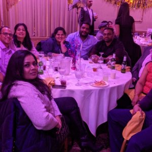 New Years Eve Bollywood night 2019. Family and colleagues. FUN!