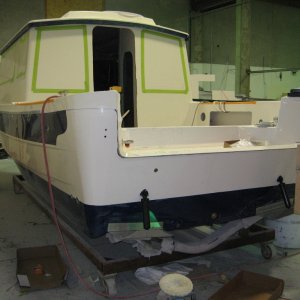 25' Cruiser stern shot