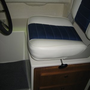 Helm Seat and Drawer Bank