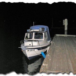 Safe at last - Grade Creek Campground Dock