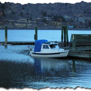 Morning at Grade Creek Campground Docks