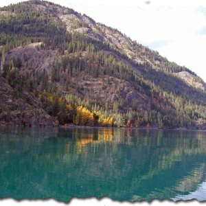 Beautiful day, beautiful scenery heading for Stehekin