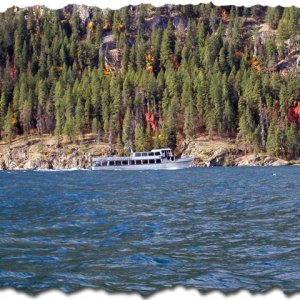 Here comes the ferry
