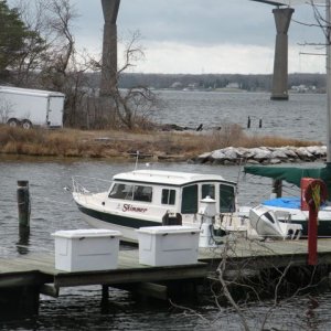 Media 'Homeport, under the Pax River Bridge' in album 'Skimmer portrait'
