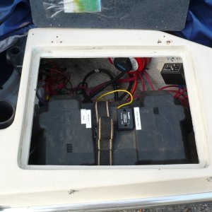 Hole after removing oem cover (actually funnels water into Laz)