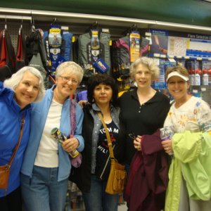 Patti, Janet, Tanya, 
Robbin and Toni