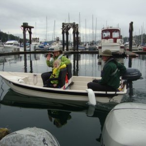 Greg, Cindy & Aven
C-Dory 12!