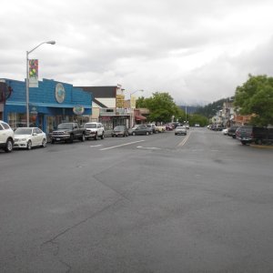 Down town Friday Harbor.