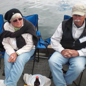 Carole and Mike, 'Kestrel'.