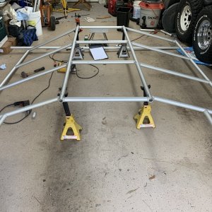 I had a bunch of pipe and connectors left over from a staging we did years ago, so....