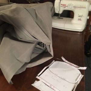 Sailrite Template and Material