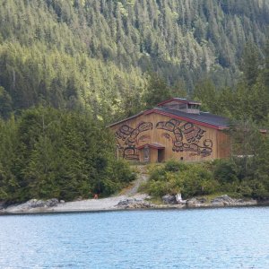 The Klemtu "Big House."