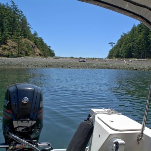 On the buoy at Cypress for lunch