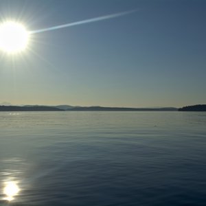 Sunrise at Friday Harbor