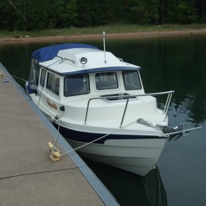 Media 'Docked at Stockton Island' in album 'Sunset at Apostle Islands Marina'