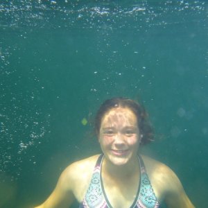 Media '12 year old grand daughter @ Pend Oreille 2014' in album 'Yellowstone lake 2014'