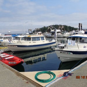 ARI and her sister-ship, 
R-MATEY at Friday Harbor
2015