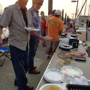 2015 BHAM CBGT
Potluck on the dock 
Joe R-MATEY 
Nick - SEA ROSE