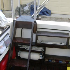 Shelves and steps