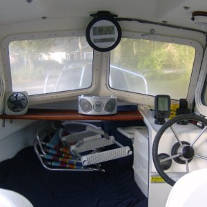 The cabin