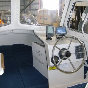 Inside the cabin