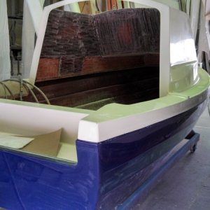 Back of Blue Cruiser