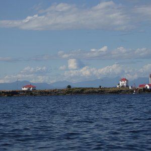 Media 'Entrance Island north of Gabriola and east of Nanaimo and just south of Whiskey Golf' in album 'Early Sunday morning - rafted up with Susan and Tom in their 27'