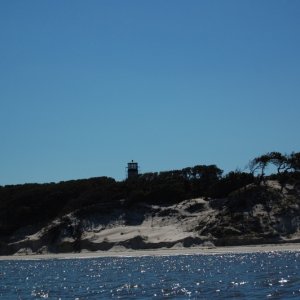 Media 'Abandoned light house on North end of Cumberland Island facing St Andrews sound' in album 'Sand Cliffs along St Marys River'