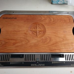 Media 'Cutting board made by Bud Meade' in album 'Just put the name on!'