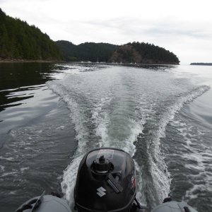 Boat #17 (2017-2019): 2017 KaBoat 12ft with Suzuki 2.5hp.