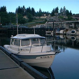 City dock at Gig Harbor.
