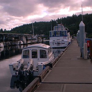 City dock at Gig Harbor.