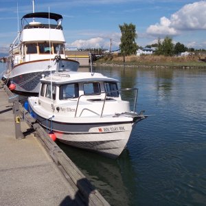 Mary Ellen docked at La Conner, WA.