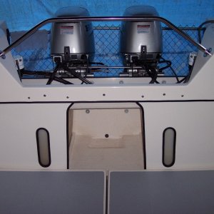 New fuel tank tiedown and cover system.