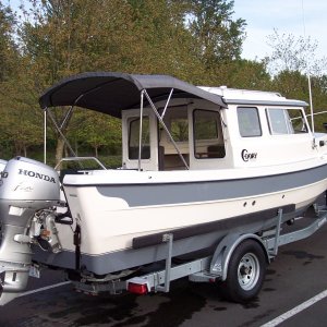 New bimini, fits like a glove.