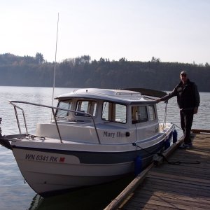 Big Mac at Mayfield dock