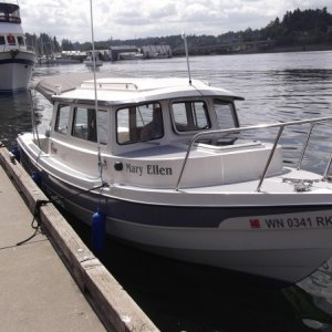 Docked at Antony's in Olympia