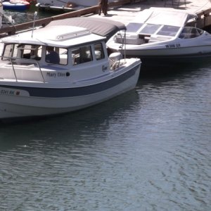 Media 'Stopped at Jarells Cove for lunch, last spot at the dock' in album 'Mary Ellen and her boat.'