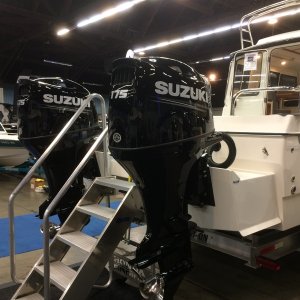 Twin 175HP Suzukis