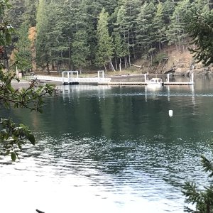 Oct - All Alone - Jones Island Dock