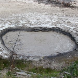 Boiling Mud near Hayden Valey