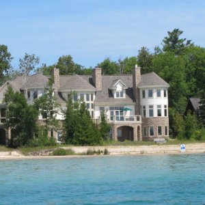 Media 'Lake Charlevoix, house "For Sale"' in album 'Big Sable Point, Lake Michigan North of Ludington.'