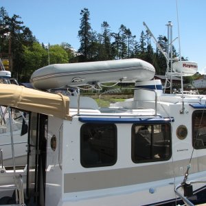Media 'Achilles LT-2 on Cabin Top' in album 'Walker Bay on Swim Platform'