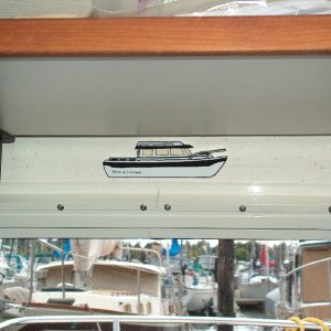 From Kathy at EQ Marine.  You have to buy a boat from them to get one though :-)