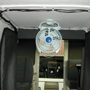 v-berth fan