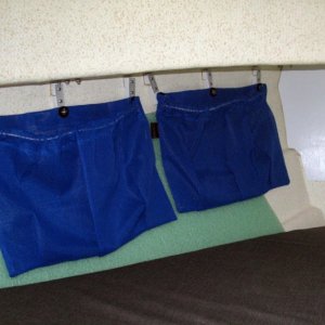 v-berth storage bags, foam insulation