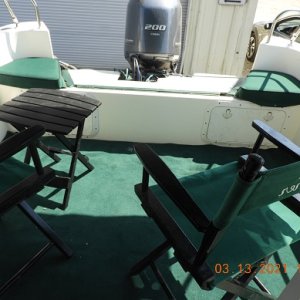 cockpit looking aft