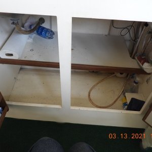 Media 'galley shelves' in album 'fenders out'