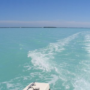 FL Keys, actual colors following stormy weather